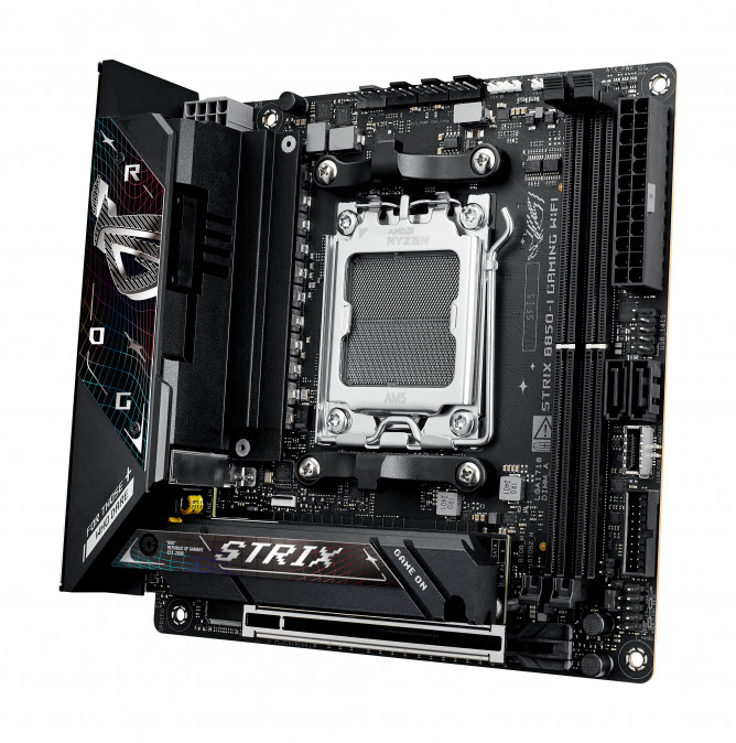 ASUS Alaplap AM5 ROG STRIX B850-I GAMING WIFI AMD B850, mini-ITX PC