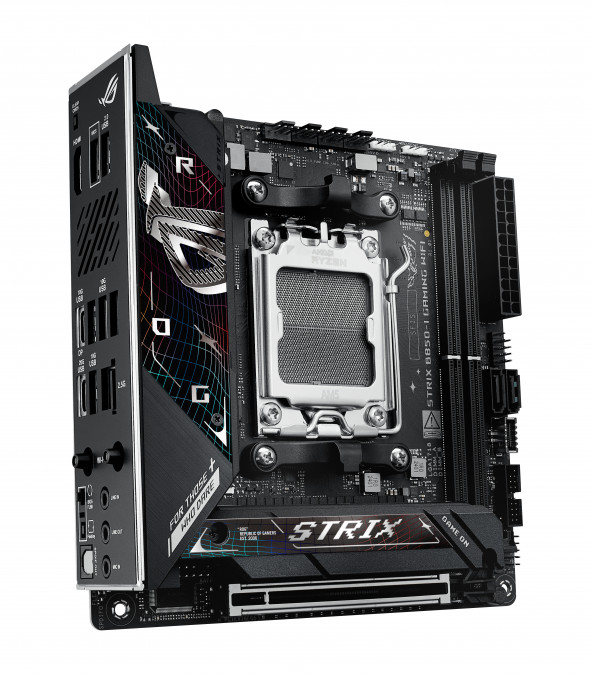 ASUS Alaplap AM5 ROG STRIX B850-I GAMING WIFI AMD B850, mini-ITX PC