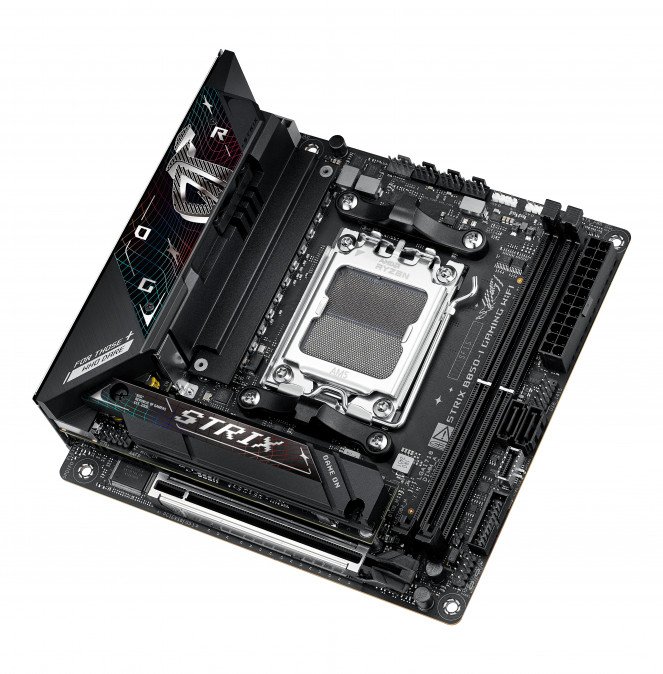 ASUS Alaplap AM5 ROG STRIX B850-I GAMING WIFI AMD B850, mini-ITX PC