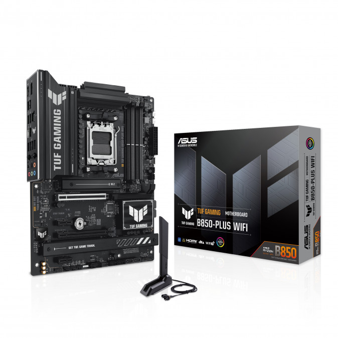 ASUS Alaplap AM5 TUF GAMING B850-PLUS WIFI AMD B850, ATX PC