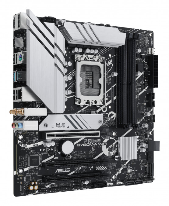 ASUS Alaplap S1700 PRIME B760M-A WIFI INTEL B760, mATX PC