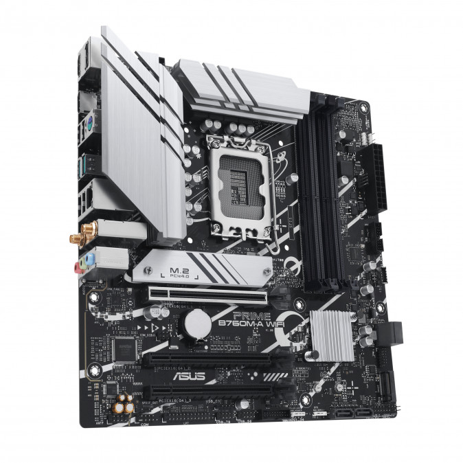 ASUS Alaplap S1700 PRIME B760M-A WIFI INTEL B760, mATX PC