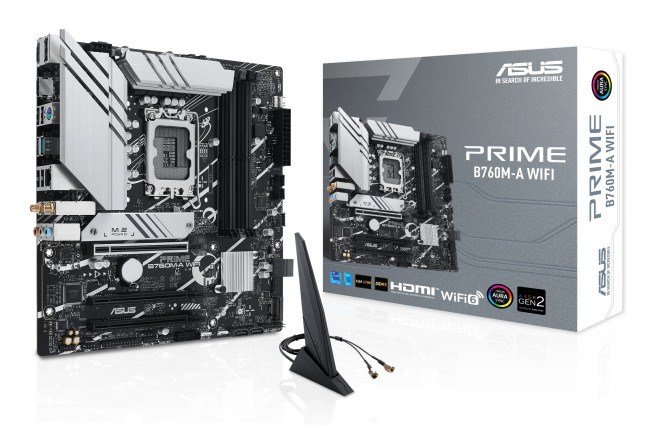 ASUS Alaplap S1700 PRIME B760M-A WIFI INTEL B760, mATX PC