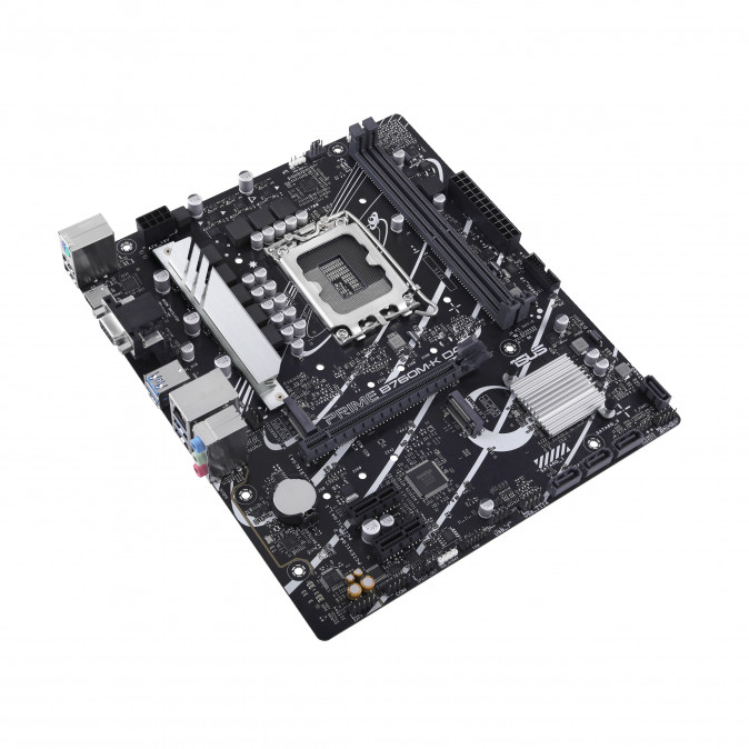 ASUS Alaplap S1700 PRIME B760M-K D4 INTEL B760, mATX PC