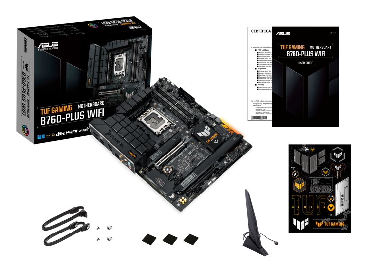 ASUS Alaplap S1700 TUF GAMING B760-PLUS WIFI INTEL B760, ATX PC
