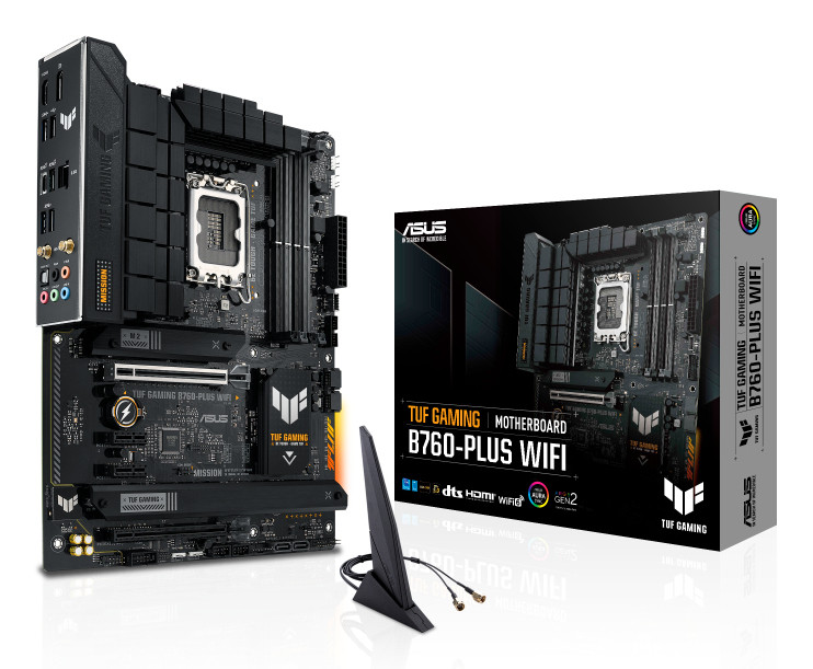 ASUS Alaplap S1700 TUF GAMING B760-PLUS WIFI INTEL B760, ATX PC