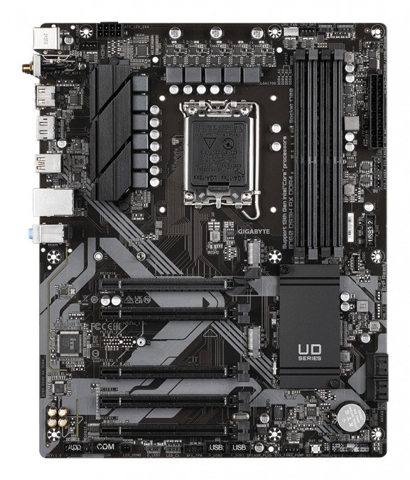 GIGABYTE Alaplap S1700 B760 DS3H AX DDR4 INTEL B760, ATX PC