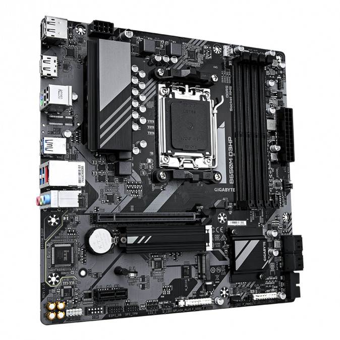 GIGABYTE Alaplap AM5 B650M D3HP AMD B650, mATX PC
