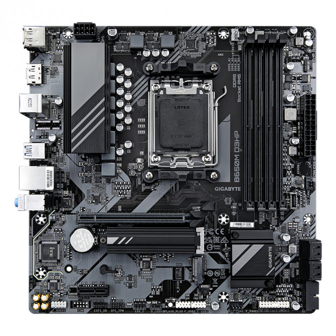 GIGABYTE Alaplap AM5 B650M D3HP AMD B650, mATX PC
