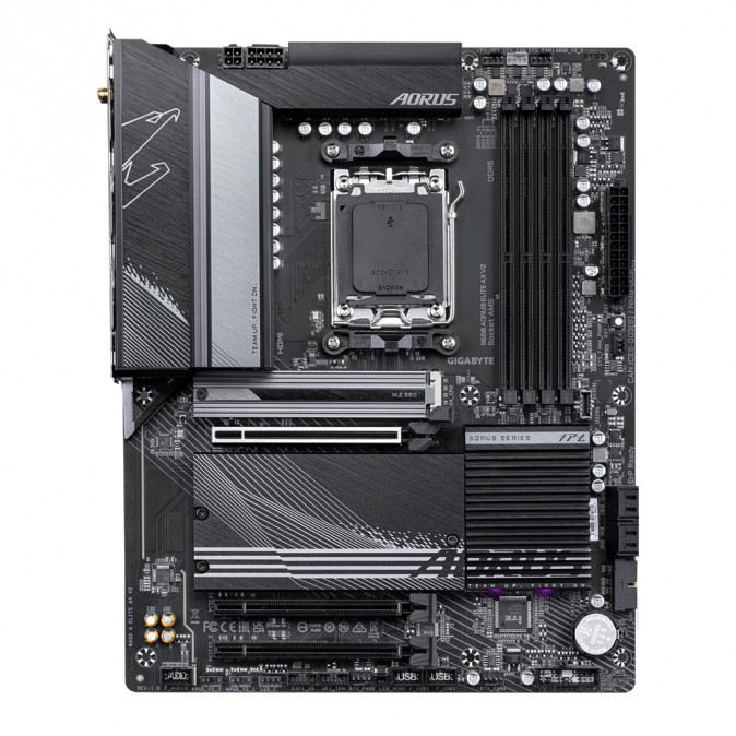 GIGABYTE Alaplap AM5 B650 AORUS ELITE AX V2 AMD B650, ATX PC