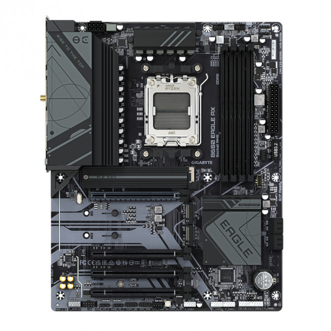 GIGABYTE Alaplap AM5 B650 EAGLE AX AMD B650, ATX PC