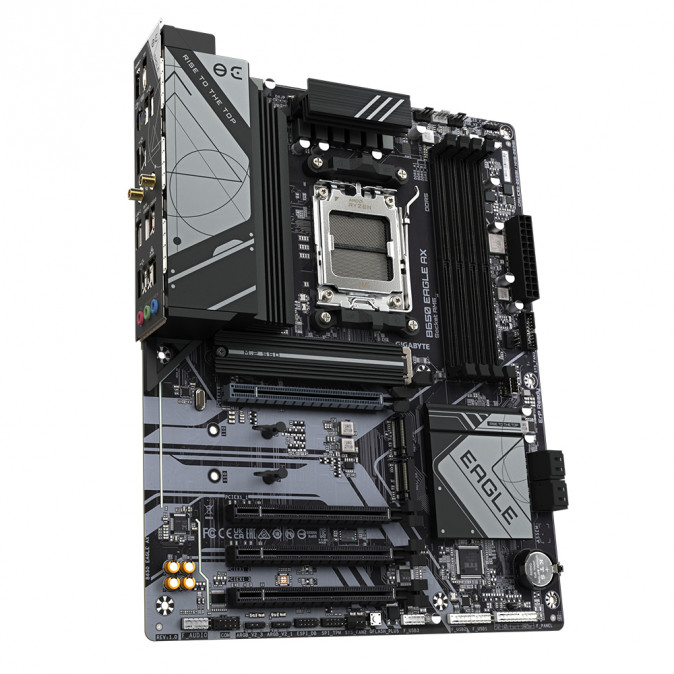 GIGABYTE Alaplap AM5 B650 EAGLE AX AMD B650, ATX PC