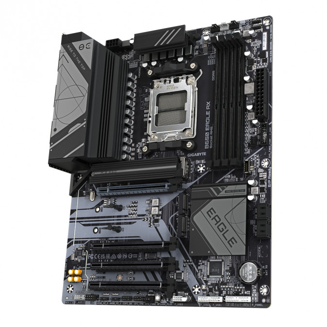 GIGABYTE Alaplap AM5 B650 EAGLE AX AMD B650, ATX PC