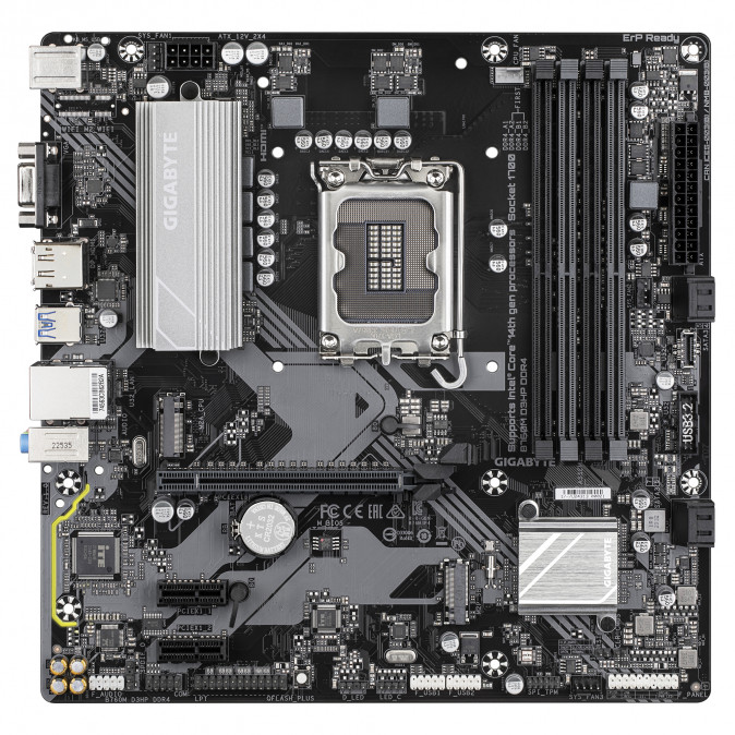 GIGABYTE Alaplap S1700 B760M D3HP DDR4 INTEL B760, mATX PC