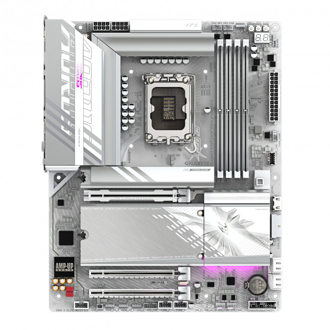 GIGABYTE Alaplap S1851 Z890 AORUS ELITE WIFI7 ICE INTEL Z890, ATX PC