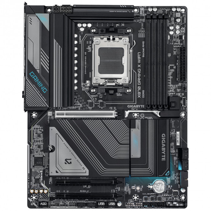 GIGABYTE Alaplap AM5 X870 GAMING X WIFI7 AMD X870, ATX PC