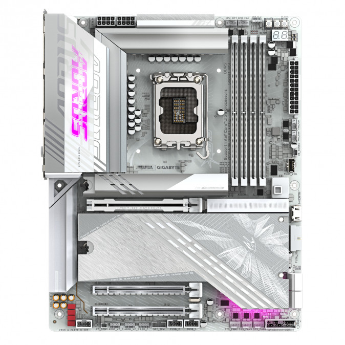 GIGABYTE Alaplap S1851 Z890 AORUS ELITE X ICE INTEL Z890, ATX PC