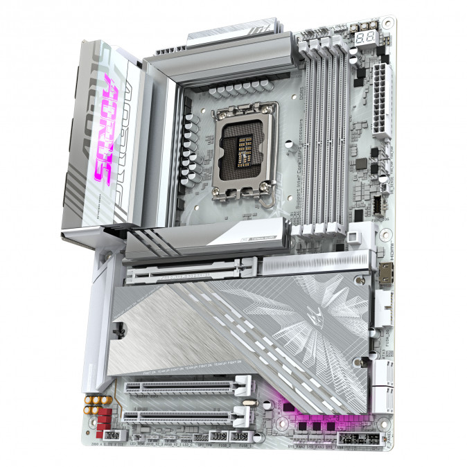 GIGABYTE Alaplap S1851 Z890 AORUS ELITE X ICE INTEL Z890, ATX PC