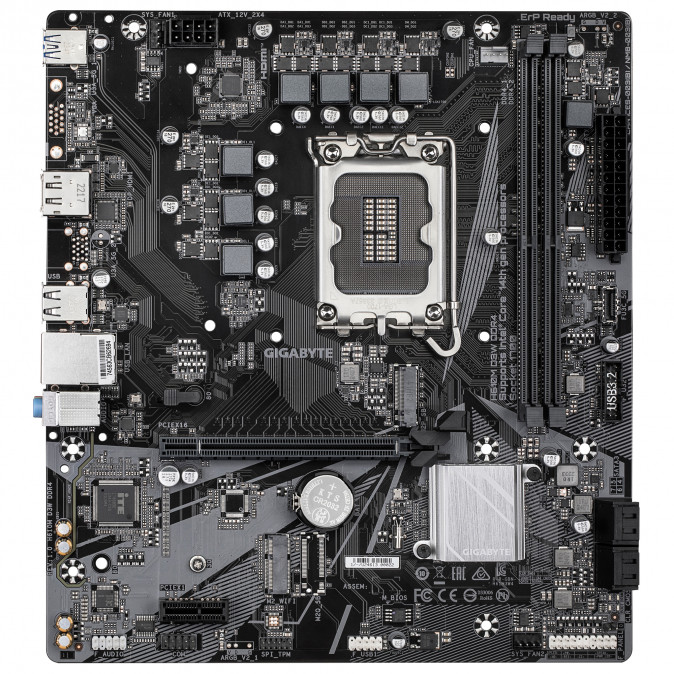 GIGABYTE Alaplap S1700 H610M D3W DDR4 INTEL H610, mATX PC