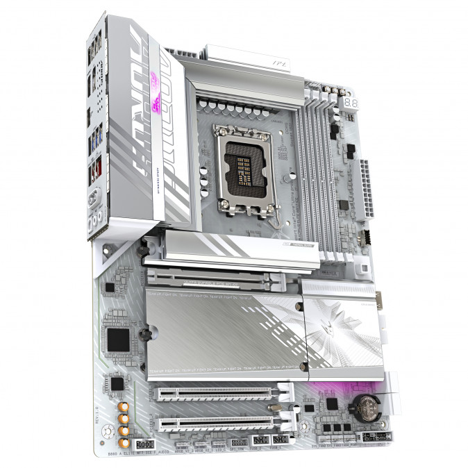 GIGABYTE Alaplap S1851 B860 AORUS ELITE WIFI7 ICE INTEL B860, ATX PC