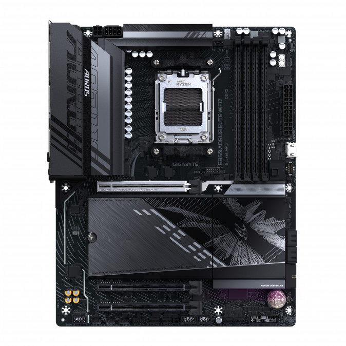 GIGABYTE Alaplap AM5 B850 AORUS ELITE WIFI7 AMD B650, ATX PC
