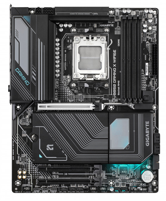 GIGABYTE Alaplap AM5 B850 GAMING X WIFI6E AMD B850, ATX PC
