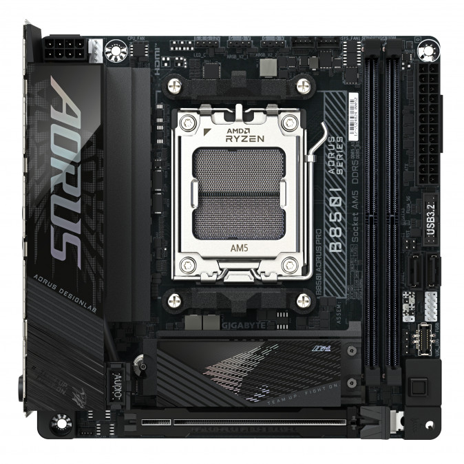 GIGABYTE Alaplap AM5 B850I AORUS PRO AMD B850, mini-ITX PC