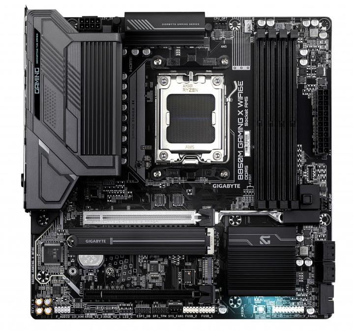 GIGABYTE Alaplap AM5 B850M GAMING X WIFI6E AMD B850, mATX PC
