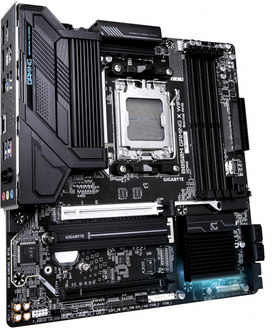 GIGABYTE Alaplap AM5 B850M GAMING X WIFI6E AMD B850, mATX PC