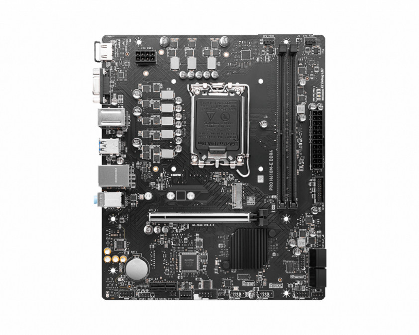 MSI Alaplap S1700 PRO H610M-E DDR4 Intel H610, mATX PC