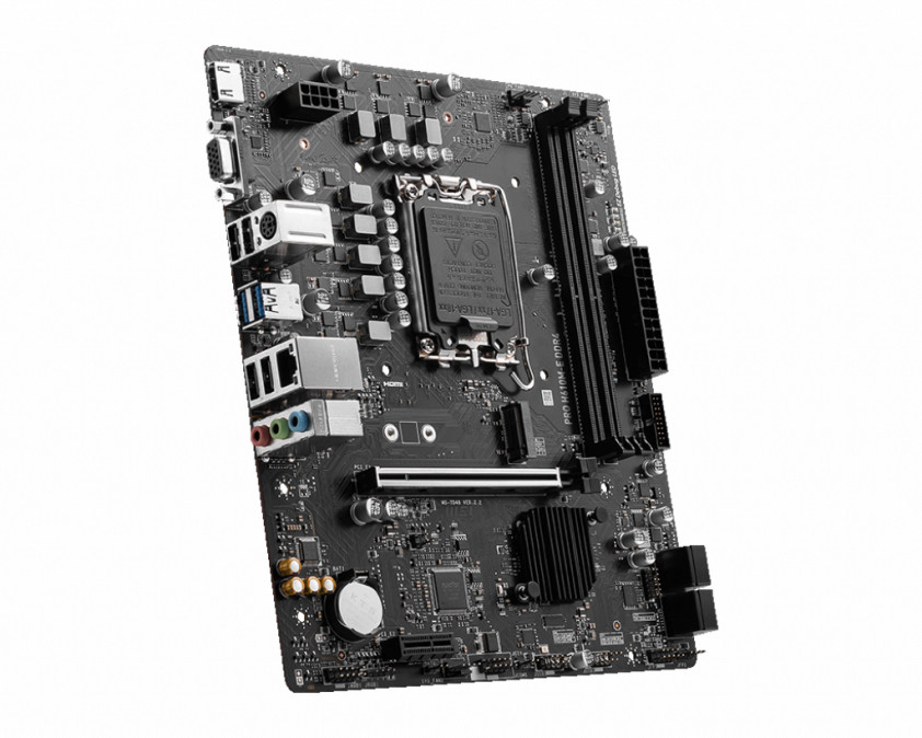MSI Alaplap S1700 PRO H610M-E DDR4 Intel H610, mATX PC