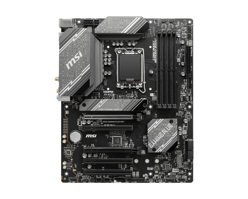 MSI Alaplap S1700 B760 GAMING PLUS WIFI Intel B760, ATX PC