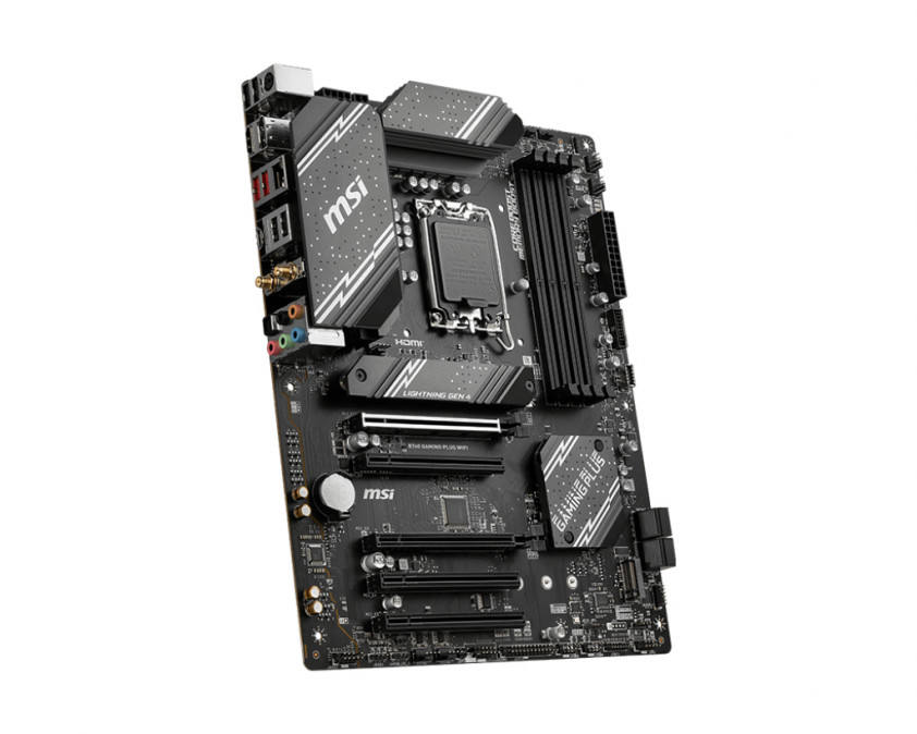 MSI Alaplap S1700 B760 GAMING PLUS WIFI Intel B760, ATX PC