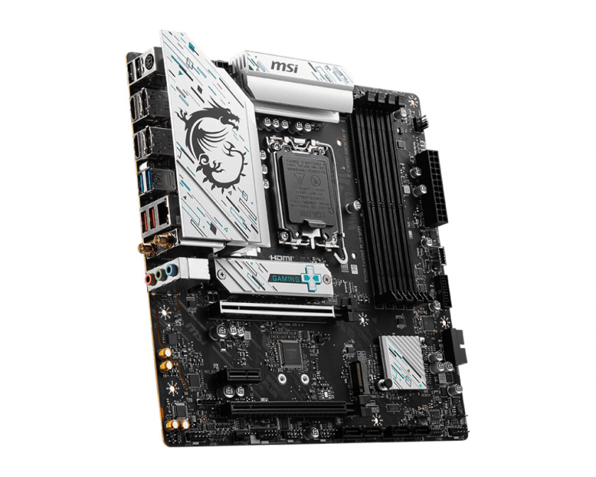 MSI Alaplap S1700 B760M GAMING PLUS WIFI Intel B760, mATX PC