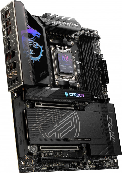 MSI Alaplap AM5 MPG X870E CARBON WIFI AMD X870, ATX PC