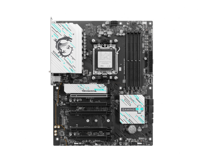 MSI Alaplap AM5 B840 GAMING PLUS WIFI AMD B840, ATX PC