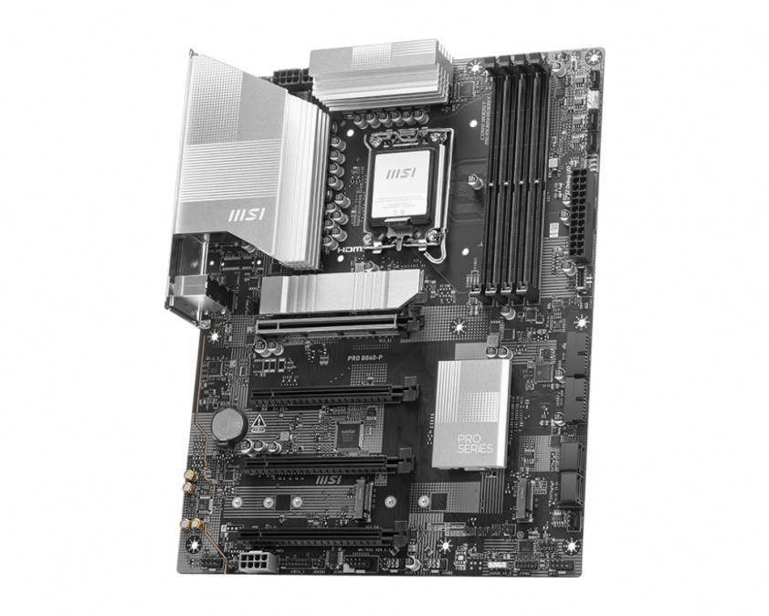 MSI Alaplap S1851 PRO B860-P Intel B860, ATX PC