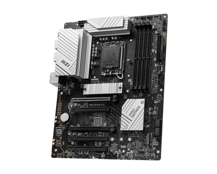 MSI Alaplap S1700 PRO B760-P II Intel B760, ATX PC