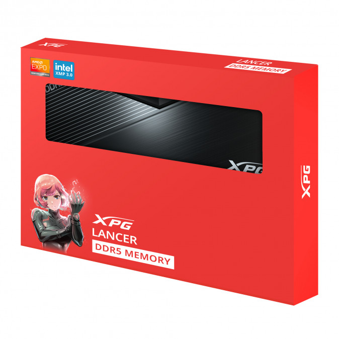 ADATA Memória DDR5 32GB 6000Mhz DIMM CL48 XPG LANCER BLADE (2x16GB) PC