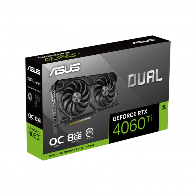 ASUS Videokártya PCI-Ex16x nVIDIA RTX 4060 Ti 8GB DDR6 OC PC