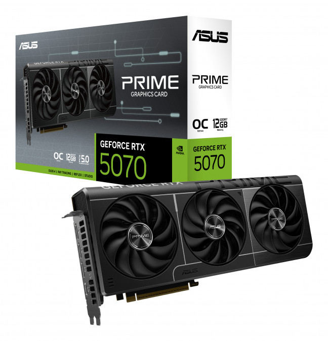 ASUS Videokártya PCI-Ex16x nVIDIA RTX 5070 12GB DDR7 OC PC