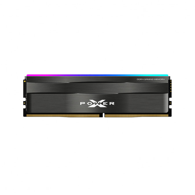 Silicon Power Zenith RGB 16GB 3200MT/s DDR4 memória fekete RGB PC
