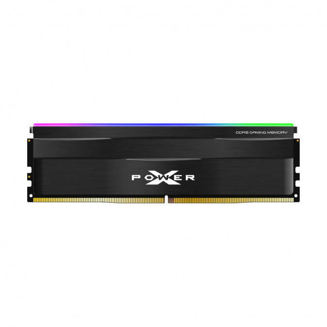 Silicon Power XPOWER Zenith RGB 32GB 6000MT/s DDR5 memória CL40 Kit of 2 fehér RGB PC