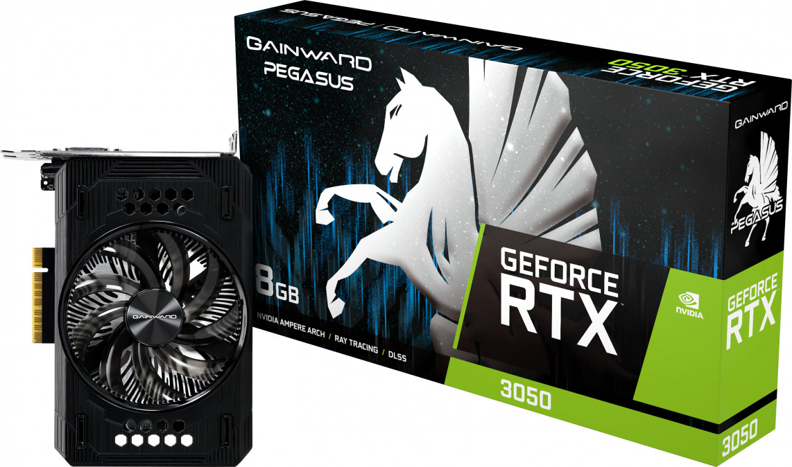 Gainward GeForce RTX 3050 Pegasus 8GB GDDR6 128-bit grafikus kártya PC