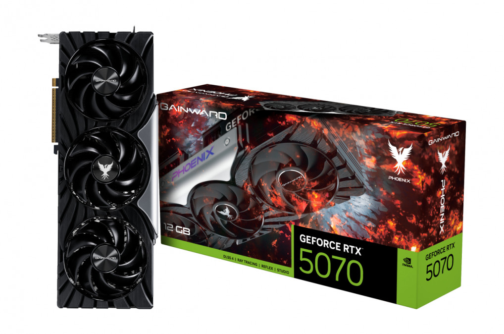 Gainward GeForce RTX 5070 Phoenix 12GB GDDR7 192-bit grafikus kártya PC