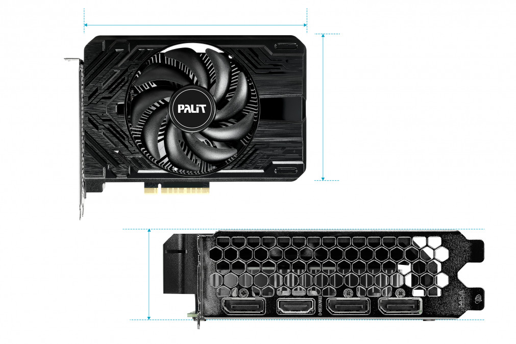 Palit GeForce RTX 4060 StormX 8GB GDDR6 128-bit grafikus kártya PC
