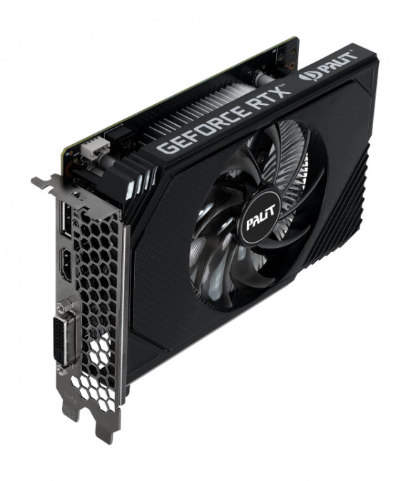Palit GeForce RTX 3050 StormX 6GB GDDR6 96-bit grafikus kártya PC