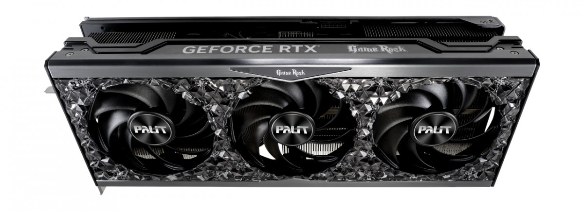 Palit GeForce RTX 4070 Ti SUPER GameRock OmniBlack 16GB GDDR6X 256-bit grafikus kártya PC