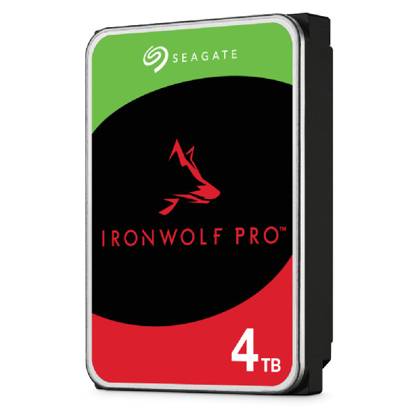 Seagate IronWolf Pro 4TB 7200rpm 256MB SATA3 3,5" HDD fekete PC
