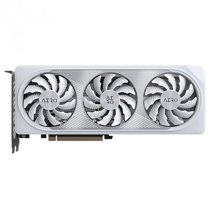 GIGABYTE Videokártya PCI-Ex16x nVIDIA RTX 4060 8GB DDR6 OC (GV-N4060AERO OC-8GD) PC